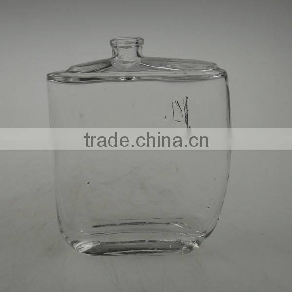 T shirt shaped perfume glass bottle