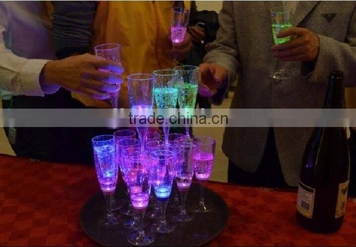wholesale Plastic led flashing cup, led cola cup for wedding decoration