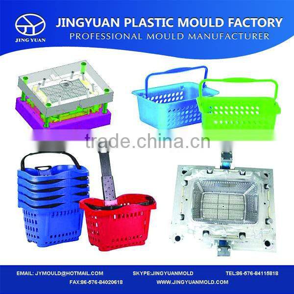 Durable Plastic Injection Fruits Storage Basket Mould Manufacturer/Plastic Injection Fruit & Grocery Storage Basket Mold supply