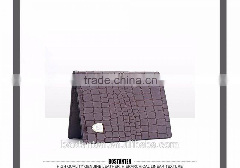 cowhide leather men short wallet pocket designer purses