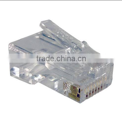 COB plug rj45 connector for cat5/cat5e network cable