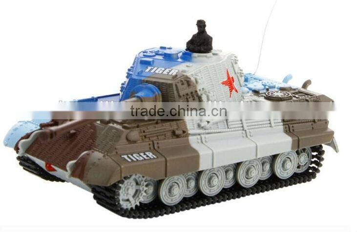 1:72 German Tiger Style RC Simulation Tank