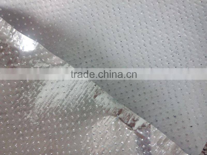 Perforation Aluminum foil fiberglass woven fabric