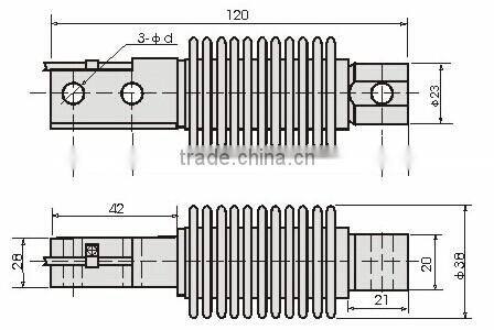 Shear beam type load cell
