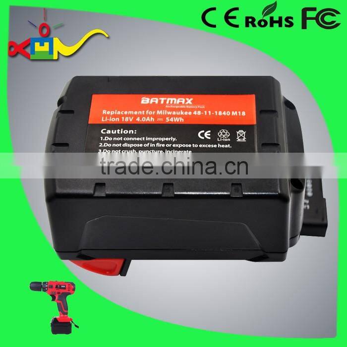 High power rechargeable cordless power tools battery li-ion battery atlas copco battery