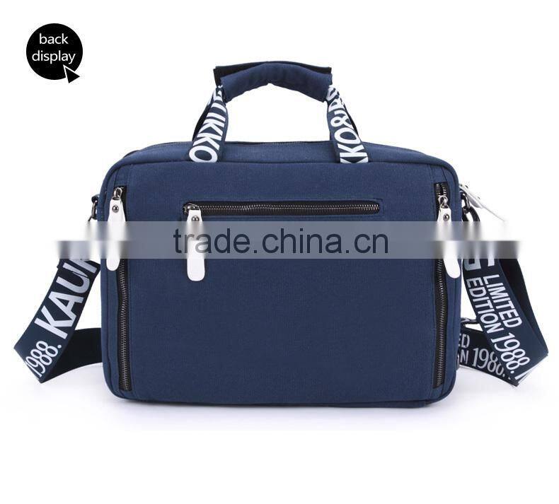 Cotton Canvas Handbag Cross Body bag Laptop Handbag Mens Hand Bag Business laptop bag