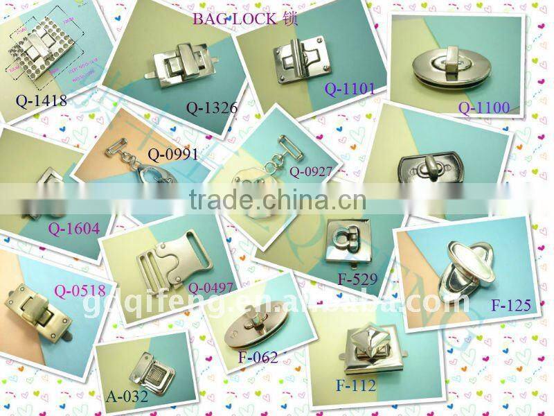 2012 qifeng fashion small lock for boxes, wallet q-2360