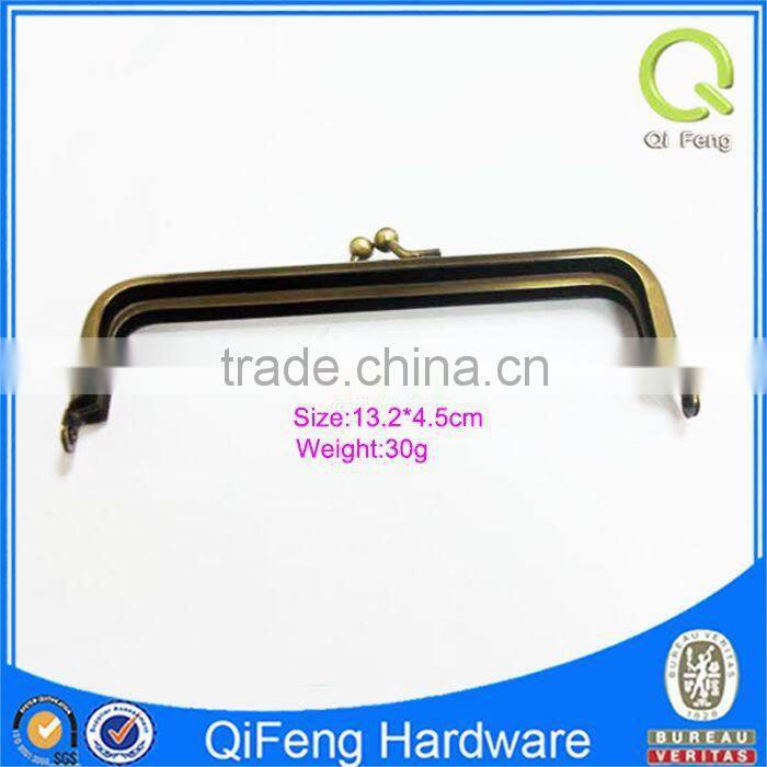 D00133 fashion metal handbag handle antique style arch shape