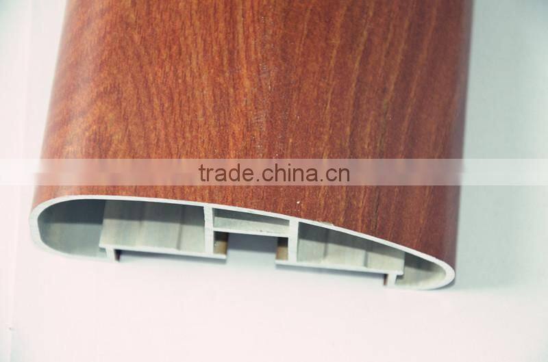 6000 series aluminum profiles for stairs handrails