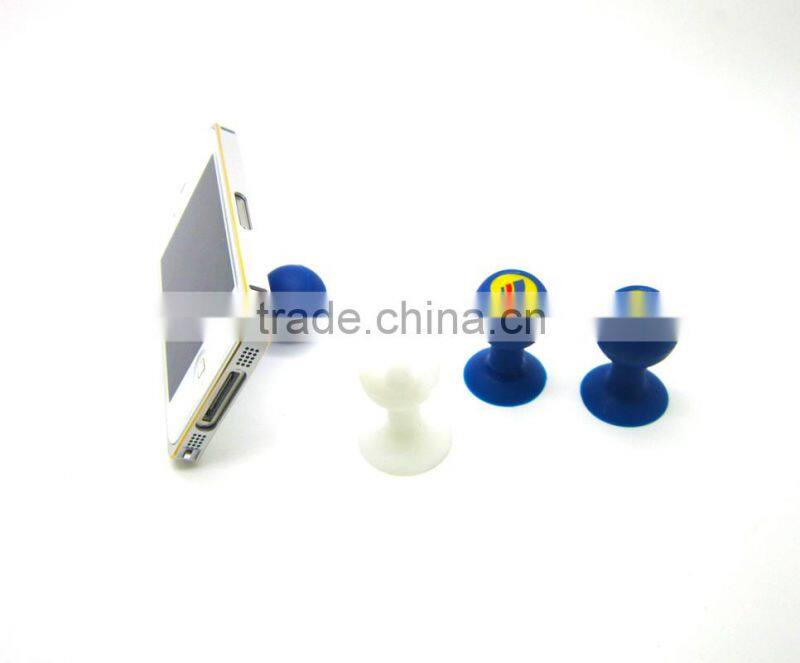 3m adhensive sticky silicone phone holder with backed cellphone stand