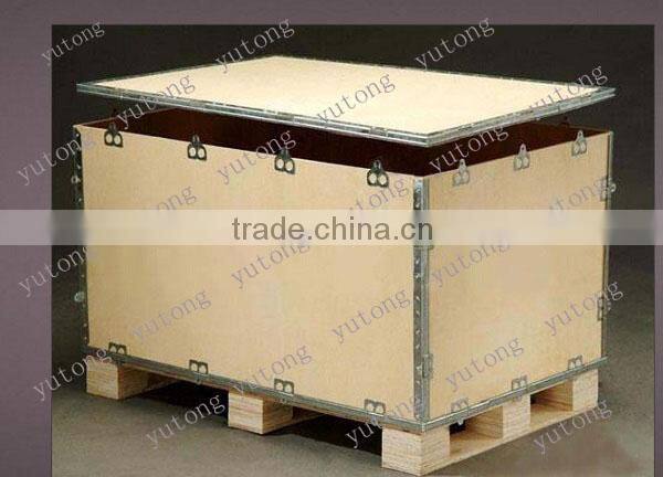 Foldable foldable plywood box