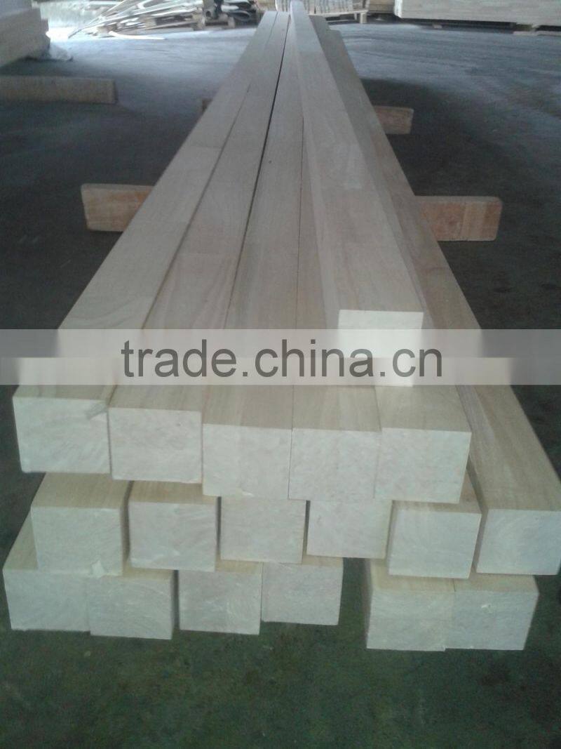 Rubber wood finger joint board/Rubber glued laminated timber