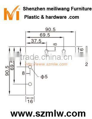 furniture connecting clip