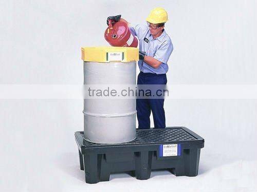 rotomolded plastic pallet, spill pallet, made of PE