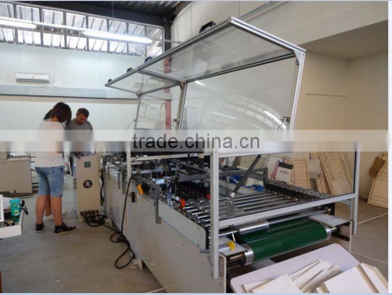 High speed food paper bag making machine