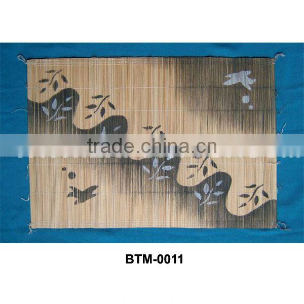 best selling bamboo table mat( skype: July.etop)
