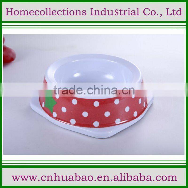 2016 cute plastic pet bowl, cheap dog water bowl, pp cat food feeder