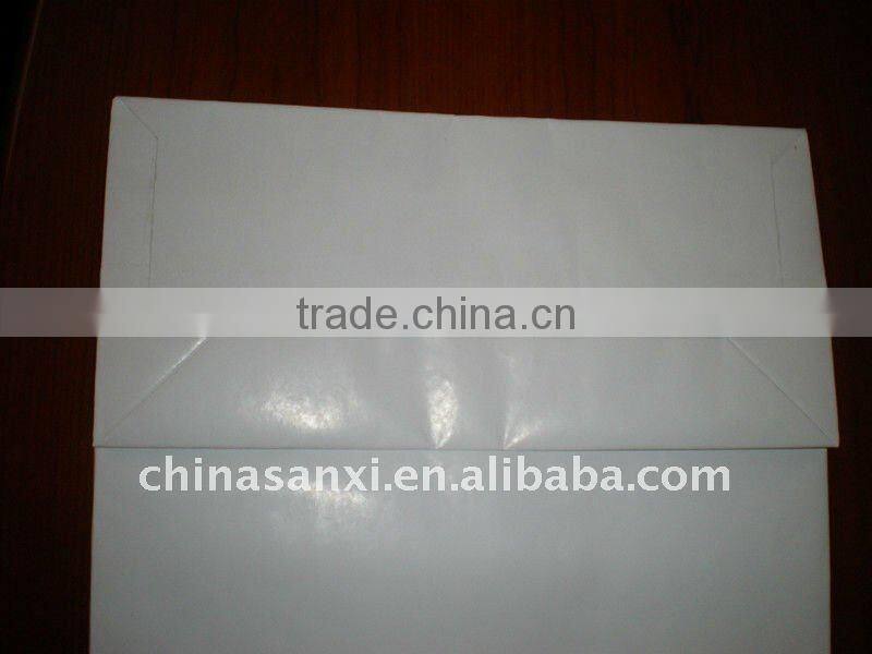 Multiply brown kraft charcoal paper bag 5kg with flat handle