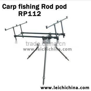 compeitive price adjustable leg aluminum carp fishing rod pod
