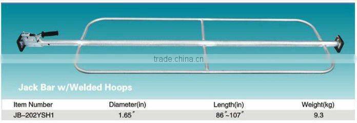square tube steel jack bar