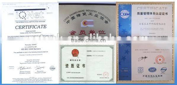 glass coated steel tanks comply with American standard of AWWA