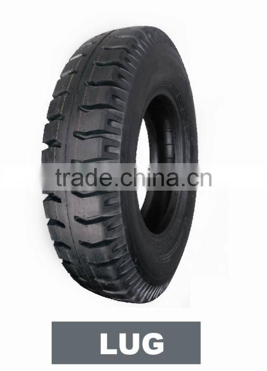 China factory solid truck tyre LUG light truck tyre 400-16 450-16 600-16