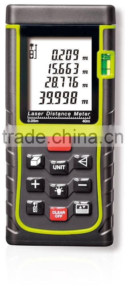40M 131ft Digital Laser Distance Meter Rangefinder Measure Laser