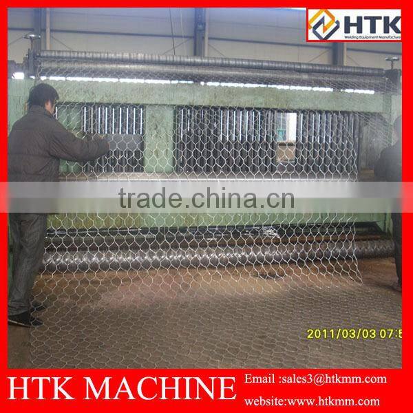 100 x 120mm Automatic Heavy Duty Gabion Mesh Machine With 3.0mm Wire Diameter
