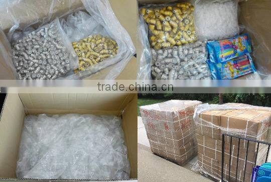 Big mouth 500ml plastic light bulb bottle for boba tea BPA free