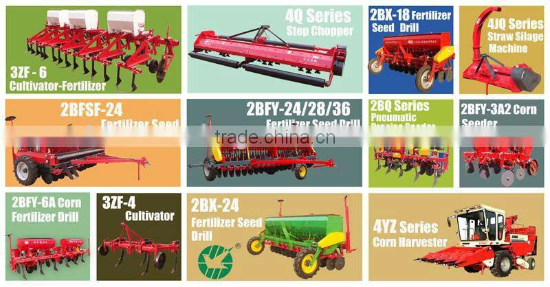 4 Rows air suction corn planter