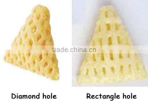 Jinan Eagle DP75 200-300/h 2D and 3D wheat and potato and corn snack pellet chips extruder machine production line