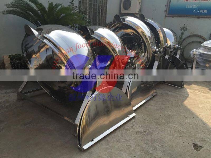 gas fired Jacketed Kettle tilting jacketed kettle 300L jacketed cooking kettle