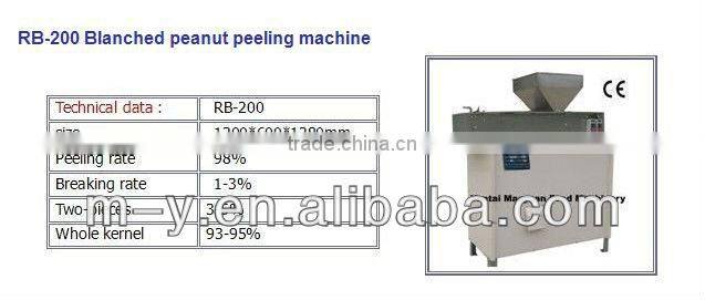 600KG/HR Blanched peanut machine --100%manufactuer