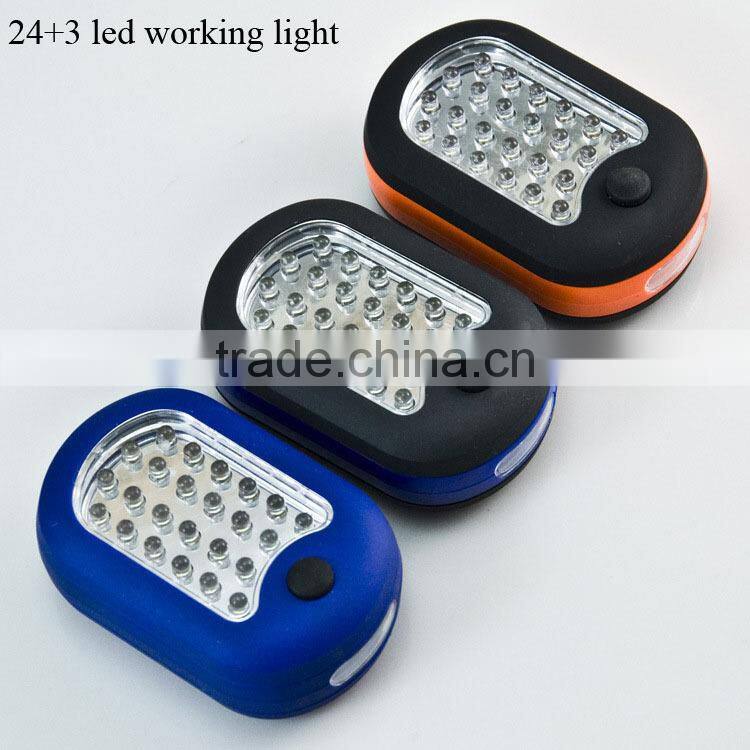 High quality 24+3 led working light ultrabright led working light for car