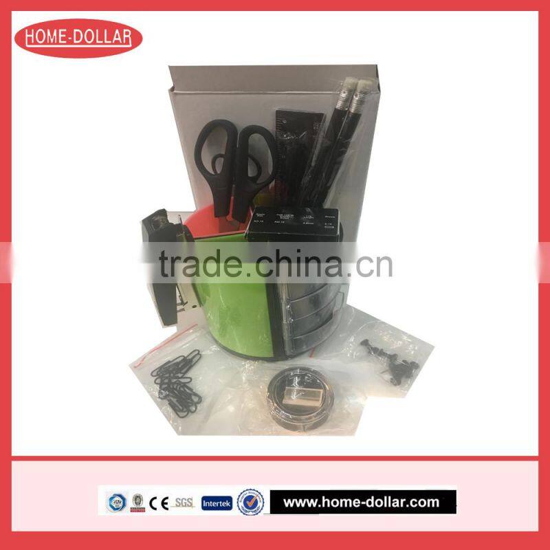 Fashion design office desk set stationery set