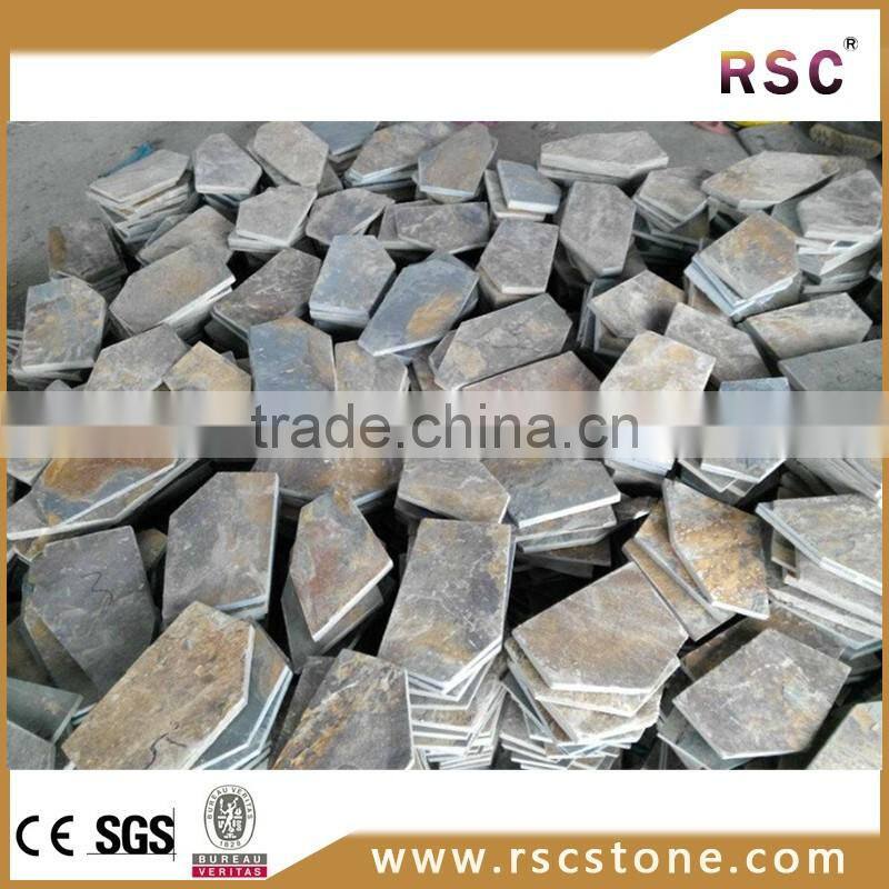 Rusty slate - different size and color