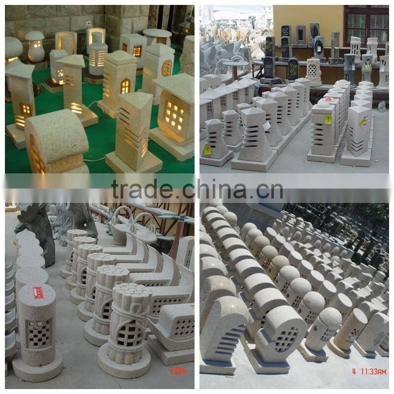 Granite Stone Garden Lantern