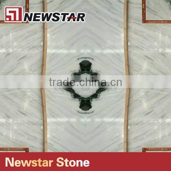 Precut calcite dolomite white marble slabs natural stone slab