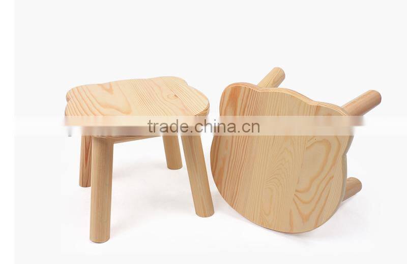 2016 solid wood children chair/wood children chair