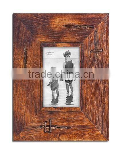 Straw Deco MDF Single Picture Frame