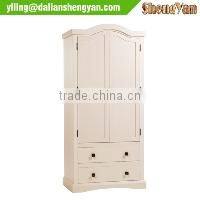 3 Drawer White Wood Dressing Table, Home Furniture Suites