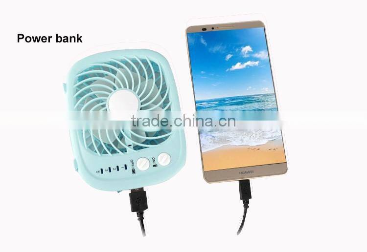 Self powered fan usb fan portable power source, mini usb hand fan for phone