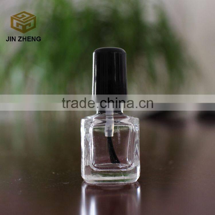 Empty nail polish glass bottle 8ml with with brush cap