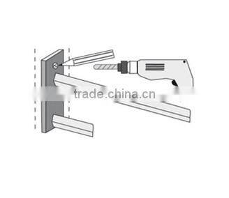 Simple stretchable stainless steel window grill design