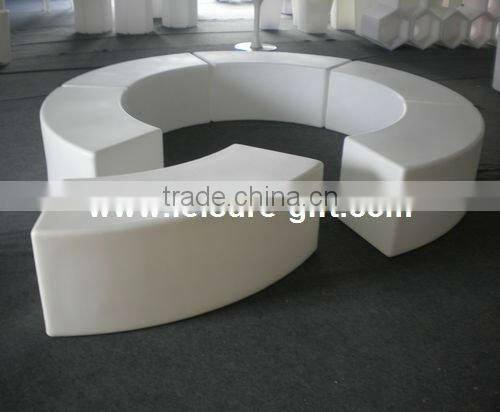 FO-8551 Outdoor led illuminated furniture set,garden furniture table