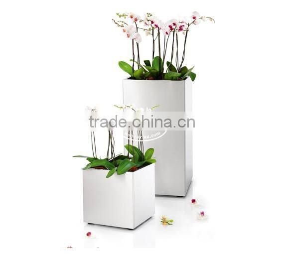 Metal steel outdoor large flower pot planter