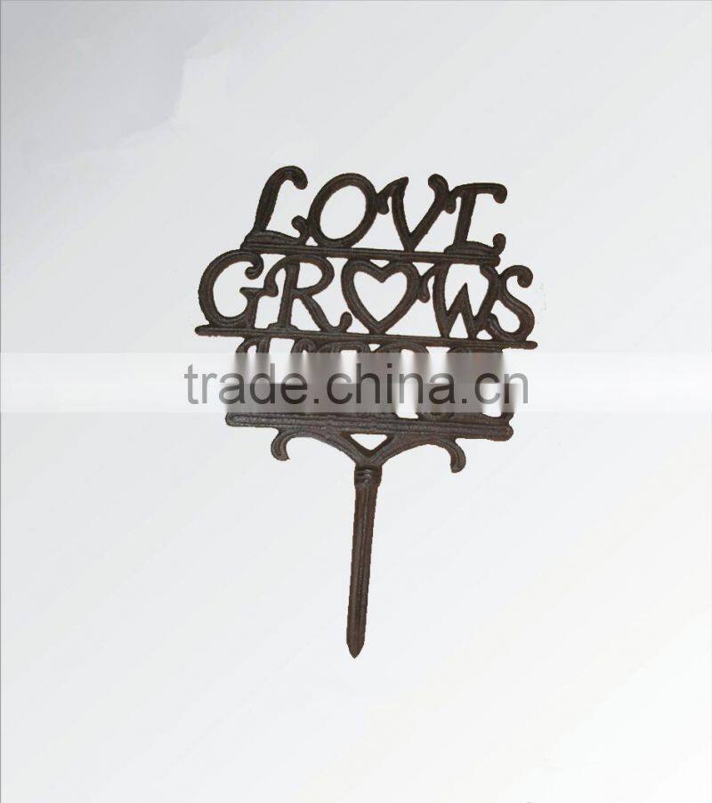 CAST IRON GARDEN DECORATION