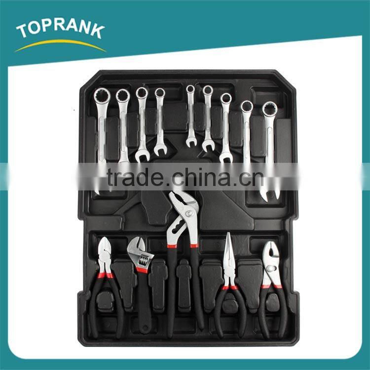 High quality 599pcs germany design hand tool sets combination household trolley tool set