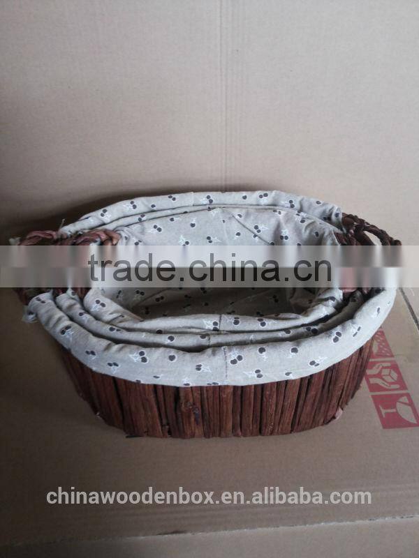 Wicker&woven basket for laundry