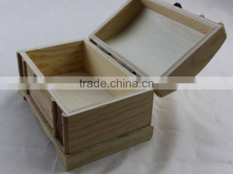 Custom wooden storage jewelry box with lower price